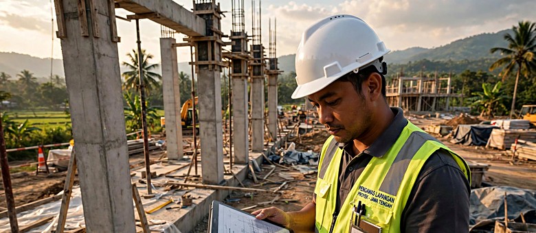 Pengawasan berkala dan kontrol kualitas di lapangan